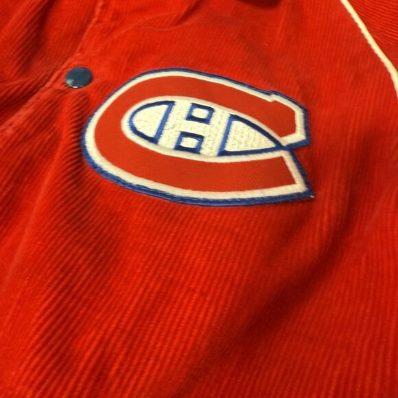 Ultra Rare Vintage NHL Shain Montreal Canadiens Jacket - Picture 6 of 9